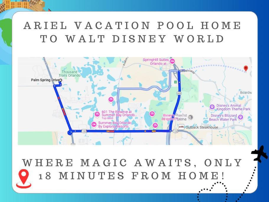 Ariel Private Pool Home Wspa Orlando Exterior foto