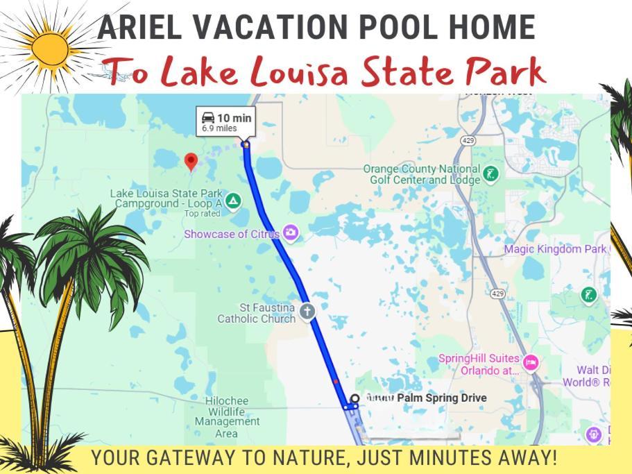 Ariel Private Pool Home Wspa Orlando Exterior foto